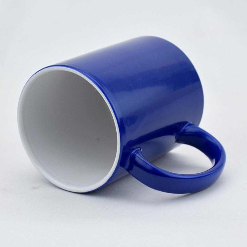 Starry Sky Heart Handle Temperature-Sensitive Color-Changing Cup with Customizable Image Logo