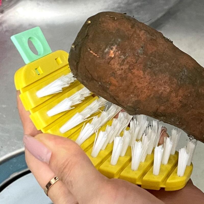 Abalone cleaning brush, vegetable cleaning brush, carrot brush