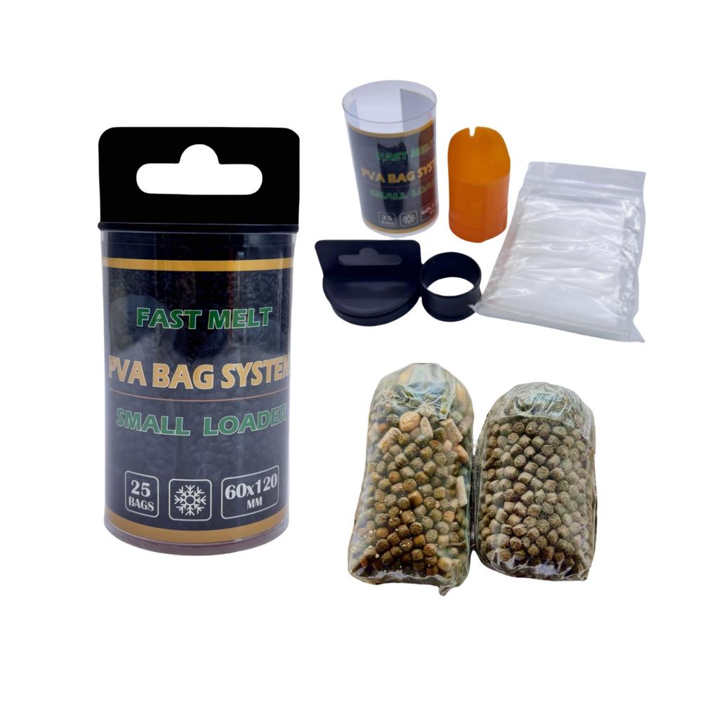 Carp Fishing Accessories Kit PVA Bag System Carp Bait Loading Tools PVA Stems Loader for Carp Rigs Method Feeder Fishing Tackle