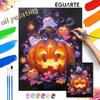 Halloween Pumpkin Autumn Oil Painting Digital Painting Handmade Diy Coloring Painting Home Decoration