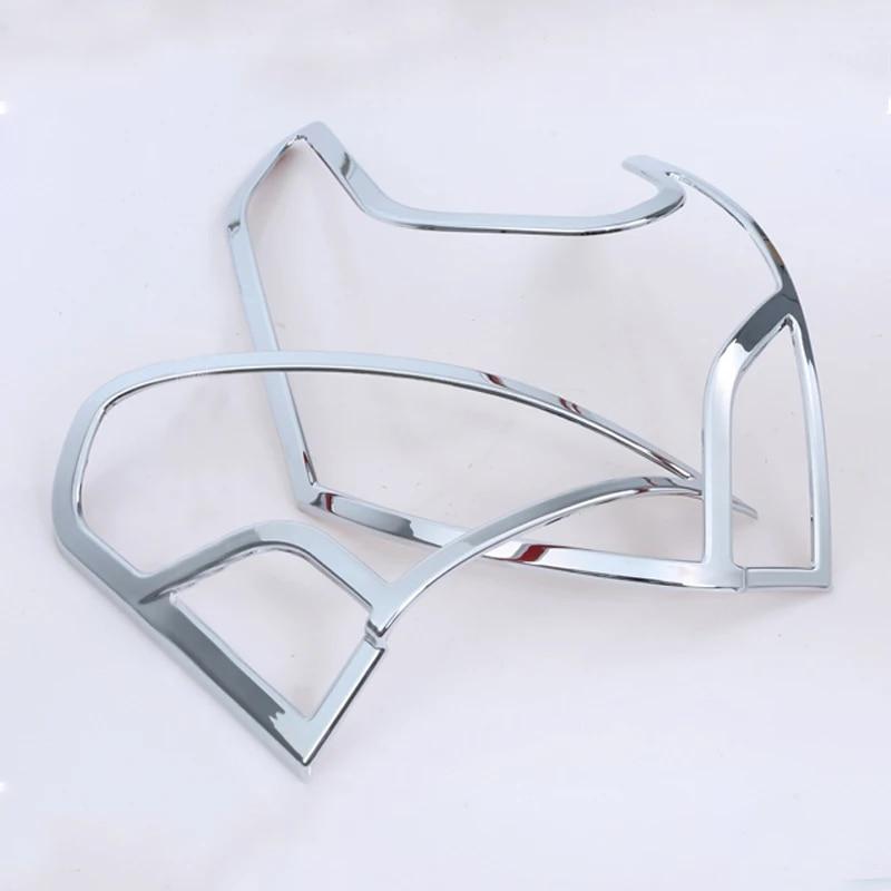 My Good Car  ABS Chrome Trim Car Body Rear Tail Back Light Lamp Frame Stick Car Styling  For Peugeot 2008 Car Accessories