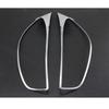 For Mazda CX-5 CX5 2012 2013 2014 2015 2016 Car Cover Front Head Light Lamp Detector Frame Stick ABS Chrome Cover Trim Eyebrow