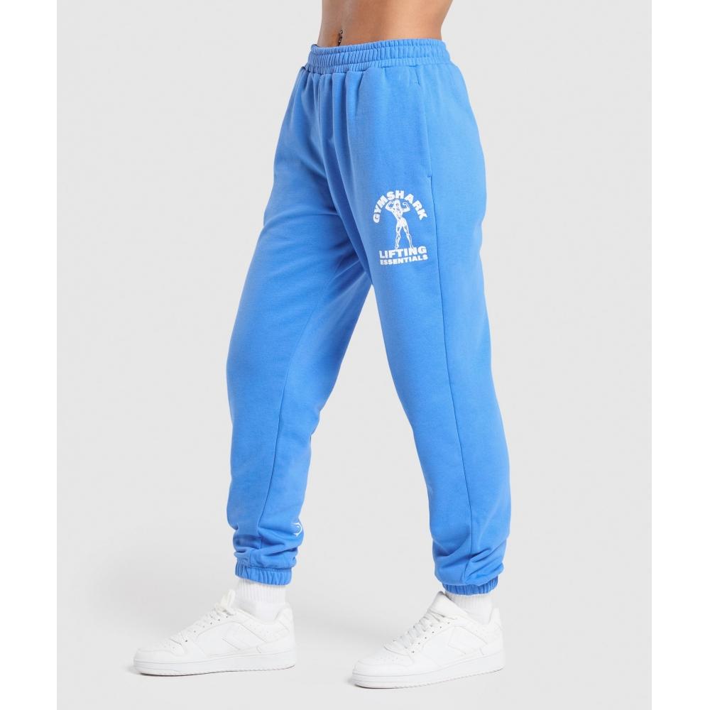 Gymshark Pantalon de jogging pour femme Strong Lats Blue B9A4P UCMM