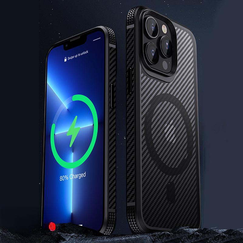 Magsafe Anti-drop IPhone12pro Case with Magnetic Attraction Is Suitable for Apple 13promax Phone Cases
