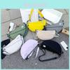 Childrens Cotton Crossbody Bag With Solid Color Design And Letter Decoration For Kindergarten Kids