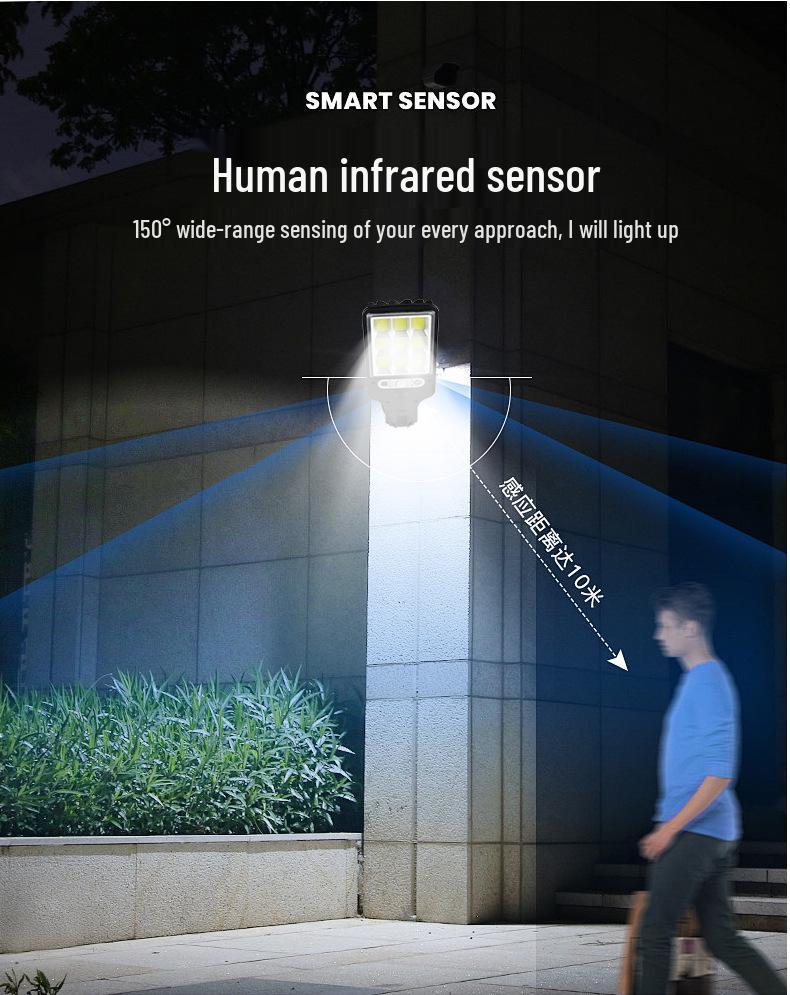 High-Power Solar Charged Outdoor Street Lamp