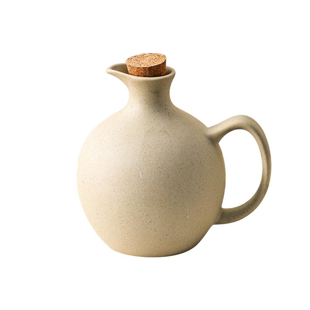 

Matte Soy Sauce Bottle Vintage Olive Oil Kettle Kitchen Accessories Oil Bottle Restaurant Style B