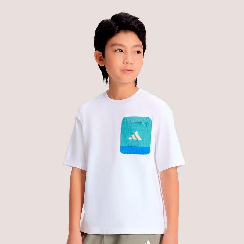 Adidas Boys  KG7850 Short Sleeve T-Shirt 164
