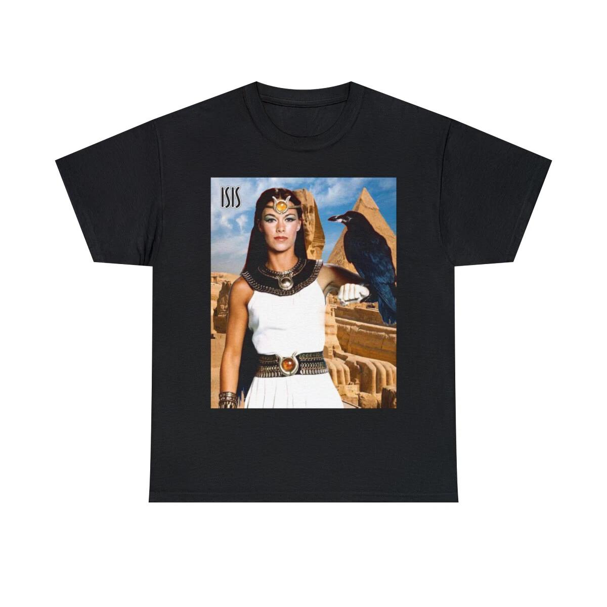 ISIS of Egypt Saturday kids  Morning TV in the 1970s Men s Short Sleeve Tee M
