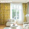 1 PZ NAPEARL 70-80% Tenda Oscurante Limone Modello Stampato Tenda per Bay Balcone Camera Da Letto Soggiorno Finestra Tende Decorazione Della Casa