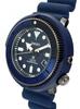 SEIKO Prospex Street Sports Solar Diver 200M Watch with Blue Dial and Silicone Band Men's (SNE533P1)