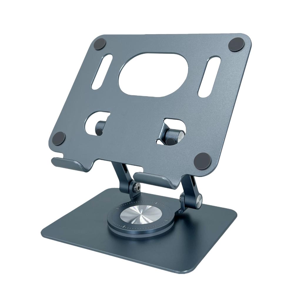 Desktop-Telefon-Tablet-Halter, 360 Grad drehbares Klappmodell, Multifunktionaler Faulenzer-Halter, Universeller Halter für elektronische Geräte