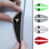 4PCS Car Valve Door Edge Protector Guards Sticker Strip For Model 3 Y S X 2021 Roadster Cybertruck Juguete