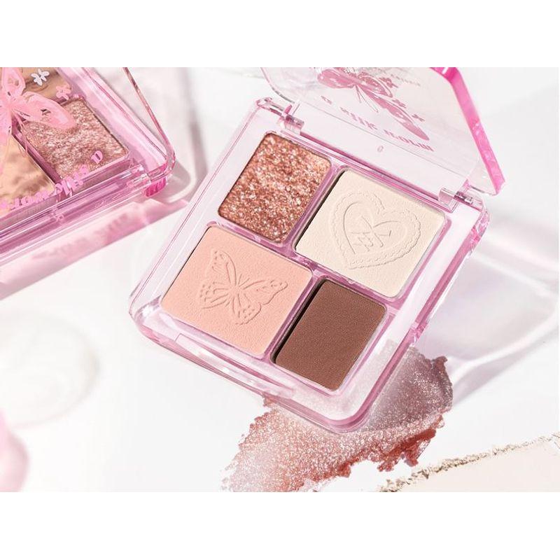 NOVO - Glowing 4 Color Eyeshadow Palette - 4 Types