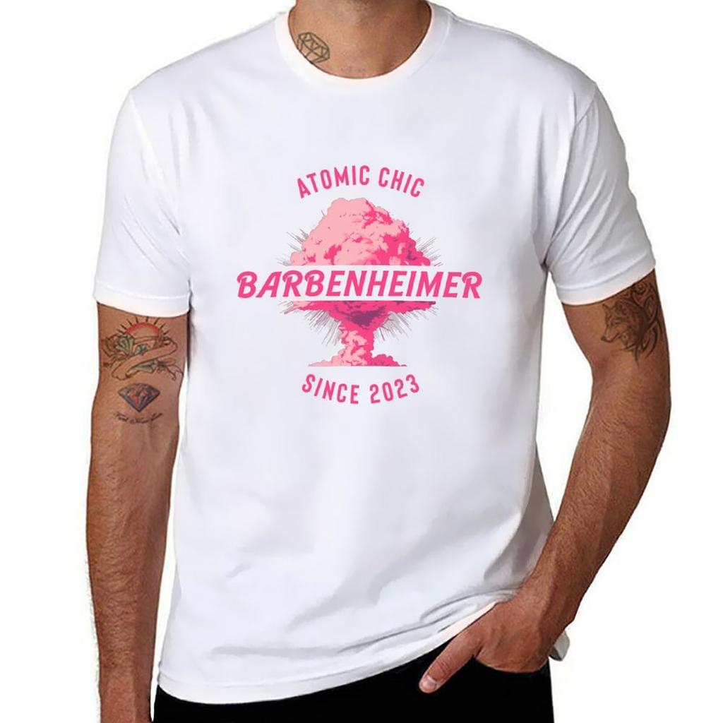 Barbenheimer 2023 Logo Tshirt Plus Size Lightweight Top