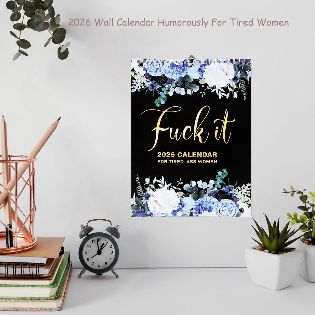 2026 Funny Mental Health Calendar