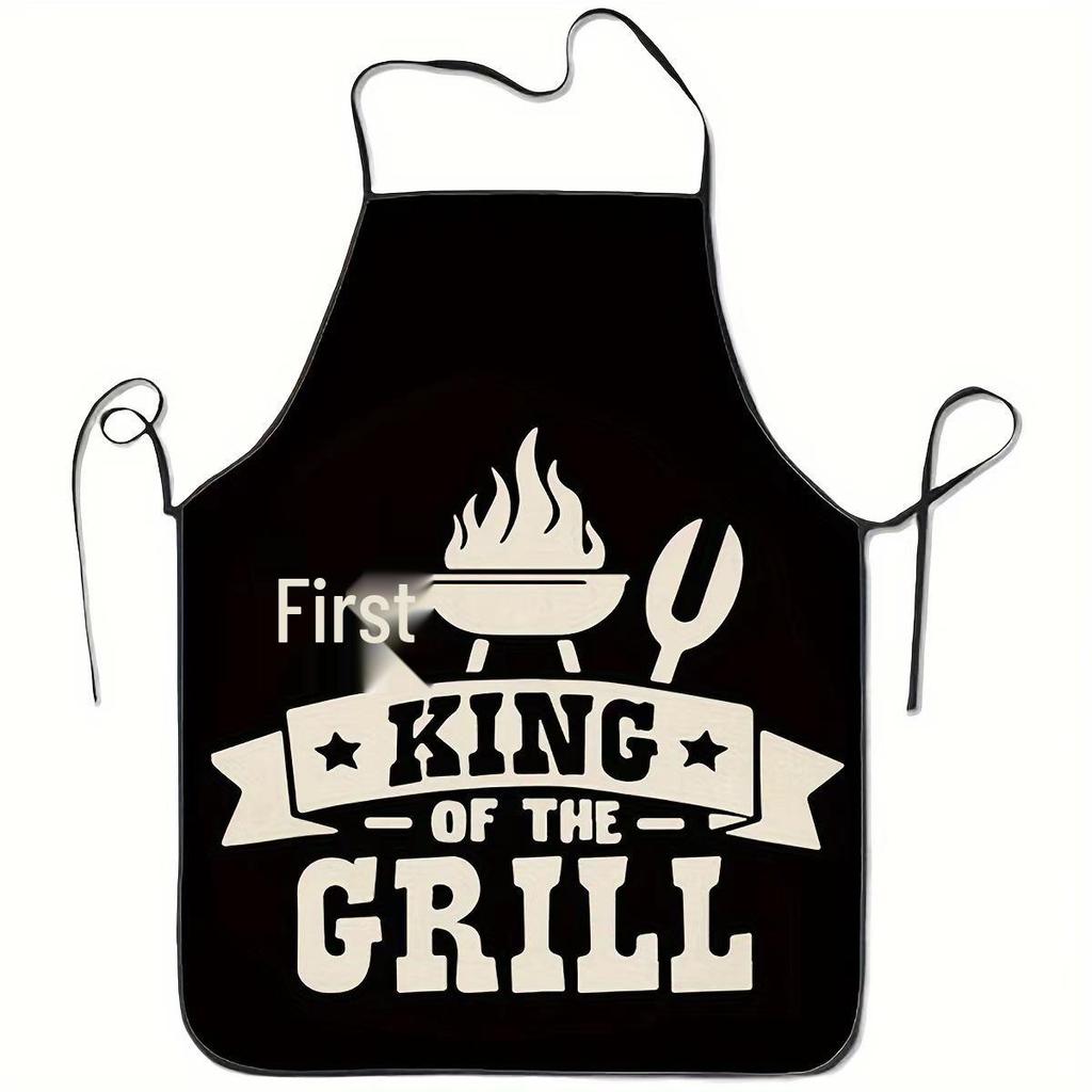 Kreativní zástěra na grilování se zábavnými potisky - Xiyin Household