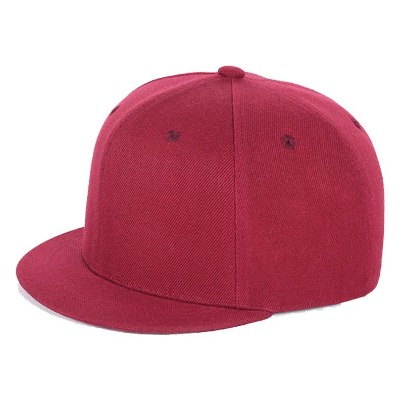 Short Brim Baseball Cap Small Head Women Flat Bill Sport Sun Hat Men Oversize Large Snapback Cap 52-54cm 55-57cm 58-60cm 61-63cm