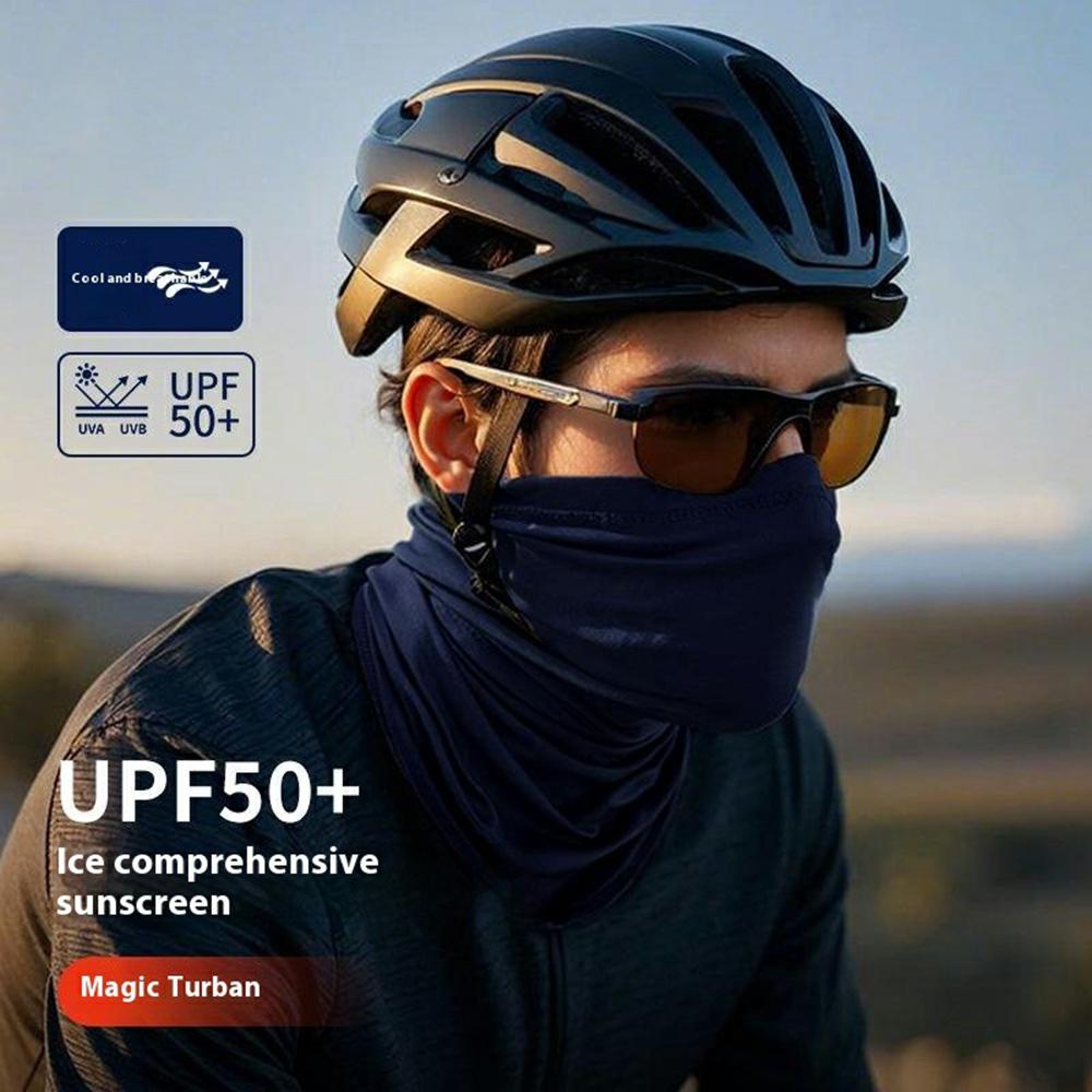 GOLOVEJOY XTJ141 Summer Cycling Full Cover Face Mask Outdoor UV Protection Neck Gaiter for Men Women