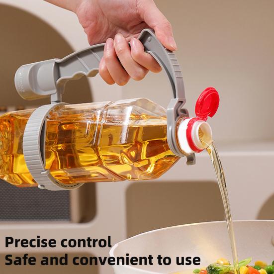 Yousheng Beverage Handle with Bottle Opener Adjustable Bottled Drink Carrier Grip Pouring Handle Reusable Cola Soda Water Bottle Plastic Grab Handle