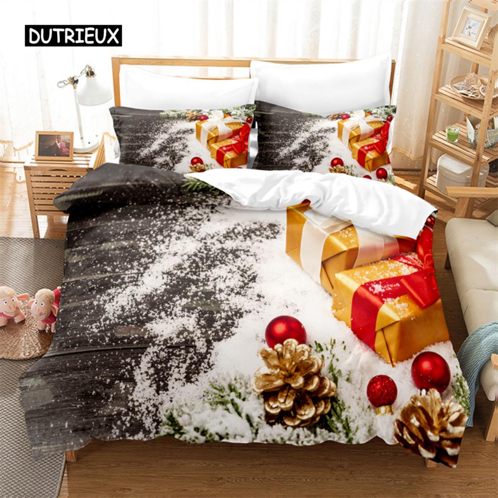 Christmas Gifts Bedding Set Duvet Cover Set 3d Bedding Digital Printing Bed Linen Queen Size Bedding Set Fashion Design