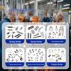 304 Stainless Steel Hex Cap Bolt & Nut Set (M2-M24)