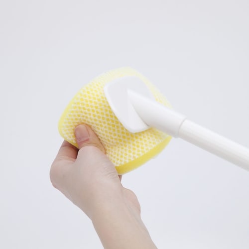 Aisen Industrial Trepica Bath Brush Replacement Spare Sponge, Yellow, BF822