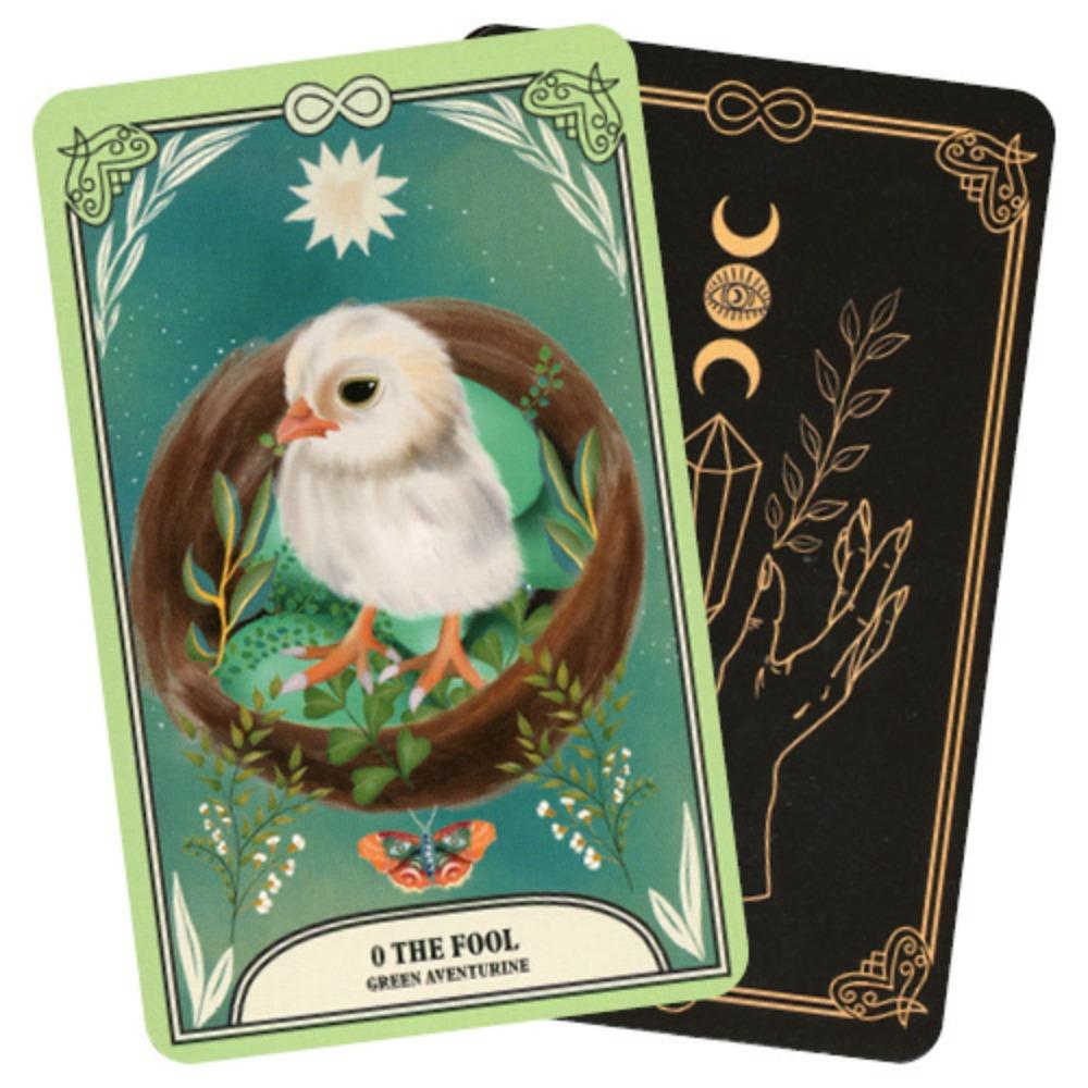 10.3*6cm The Crystal Magic Tarot: Understand and Control Your Fate with Tarot 78pcs Cards