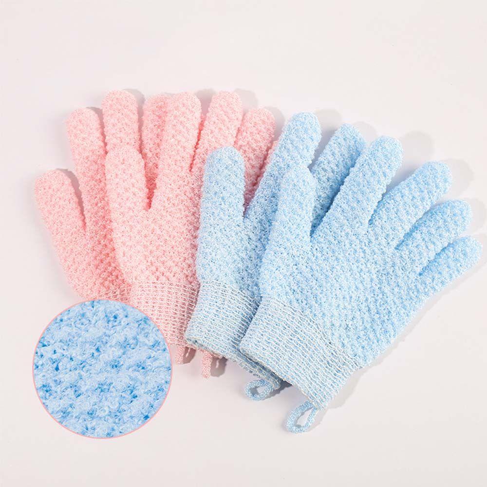 Body Brush SPA Foam Shower Gloves Body Massage Sponge Five-Finger Bath Gloves Scrub Gloves