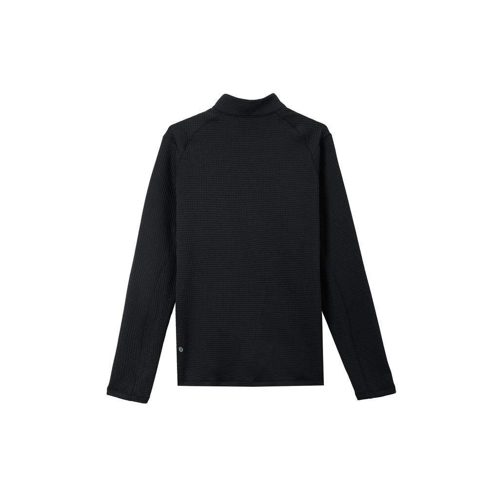 Lululemon Sweatshirts Men's Stand Collar Moderate Other (Unisex) Sweatshirts LM3EX7S | Black