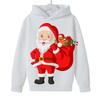 Comfortable Autumn Winter Sweatshirts Christmas Cartoon Fashion Santa Claus Printed Clothes Children's Clothing Boys Girls Hoodies