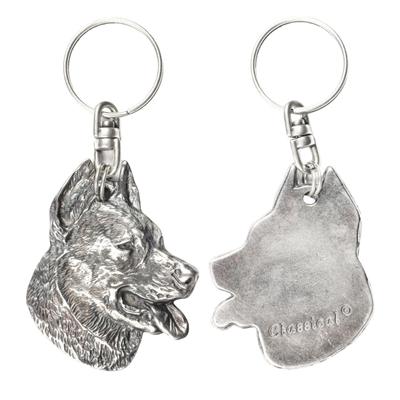 Berger De Beauce, Beauceron, Beauce Sheep Dog - Silver-plated Dog Pendant, Handbag Decoration, Backpack Pendant by Brand