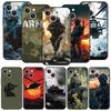 Military Army Special Forces Phone Case For iPhone 17 16 15 Pro Max 11 12 13 14 7 8 Plus SE 2020 X XR XS Cover Soft Black