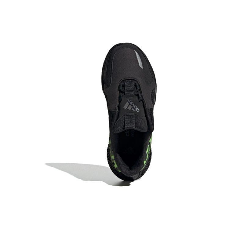 Adidas 4Uture RNR J Abrasion Resistant Low top Kids' Running Shoes Black Green Teenagers EG1777