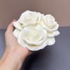Neues DIY Große Rose kombinierte Blume Kerze Silikonform Pfingstrose Blume Aromatherapie Kerzenform Rose Harzform Gipsformen
