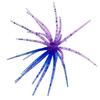 Sea Urchin Baits Lures General Casting Fishing Accessory, Soft Plastic Elastic Body with Flexible Arm Profile, Single Pack for Lake Use