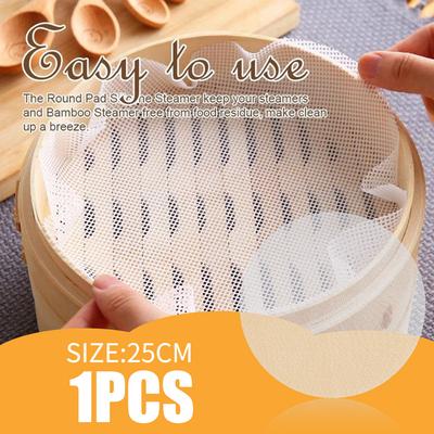 Sagit Pad per Cottura a Vapore in Silicone, Tappetino in Silicone Antiaderente, Pad per Cottura a Vapore, Carta da Forno, Utensili da Cucina