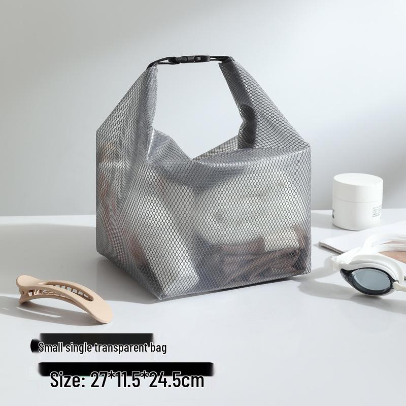 

Compact Waterproof Crossbody Toiletry and Storage Bag for Travel, Beach, and Swimming