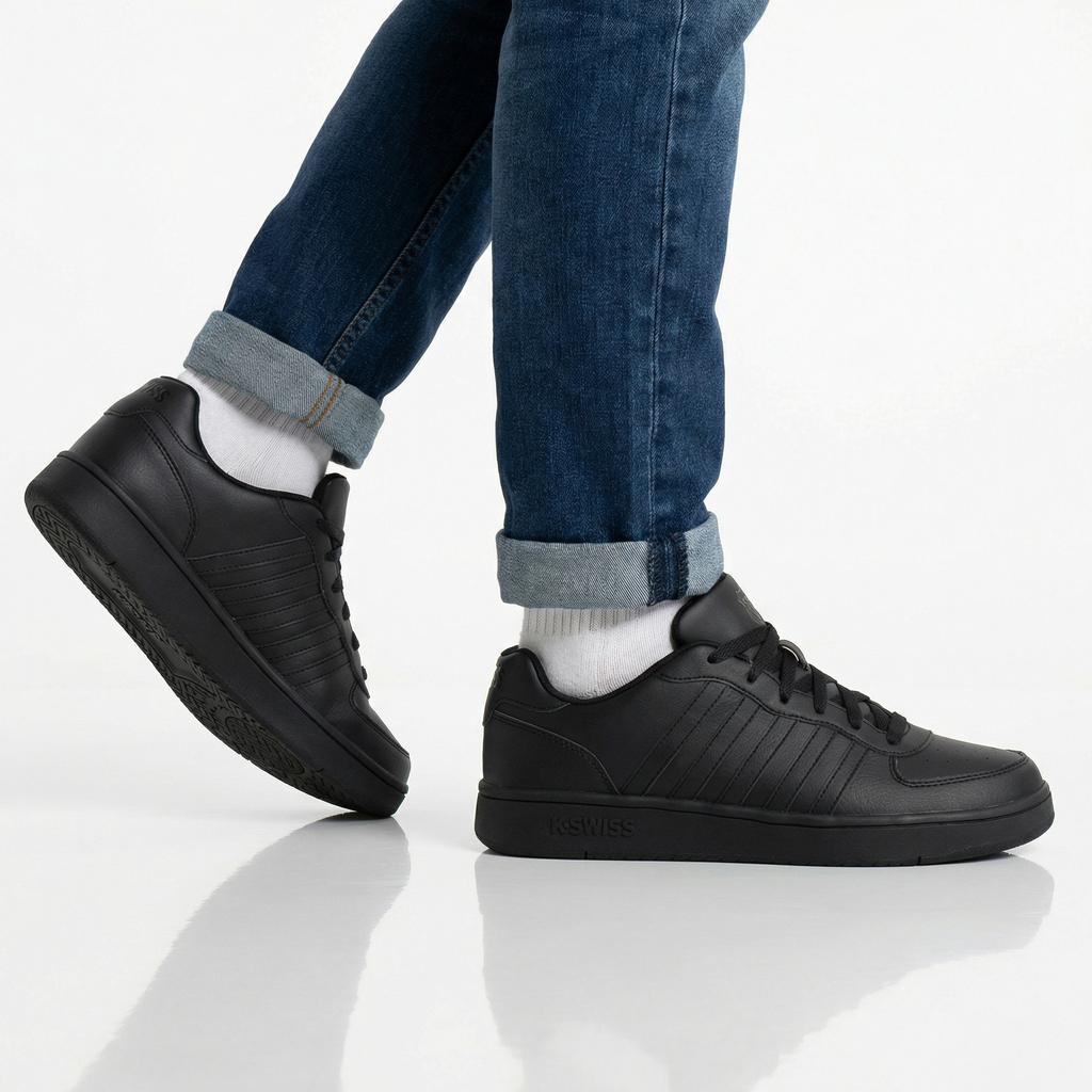 K-SWISS Classic Court Cali - Herren Sneakers Schuhe Schwarz 04777-001-M ORIGINAL