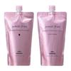 MIlbon Gemile Fran Shampoo & Treatment (Diamond & Juicy Gulloshi) Moisturizing 400ml 400g Refill Set 2 Pieces Assorted
