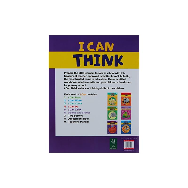 I Can Think: Level  1 (I Can  1) Prepare the little learners to soar in school