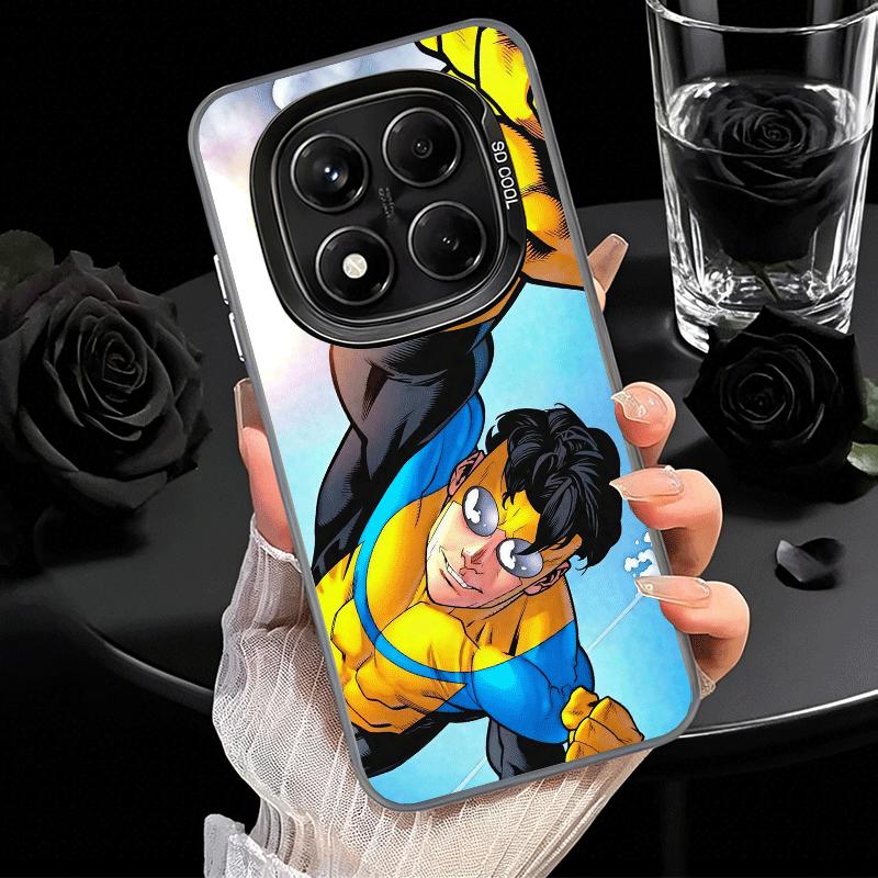 I-Invincible Anime Soft Phone Case for Xiaomi Redmi Note 13 14 15 Pro Plus 12S 12 11S 11 11T 10S 10 Shockproof Cover Back Shell