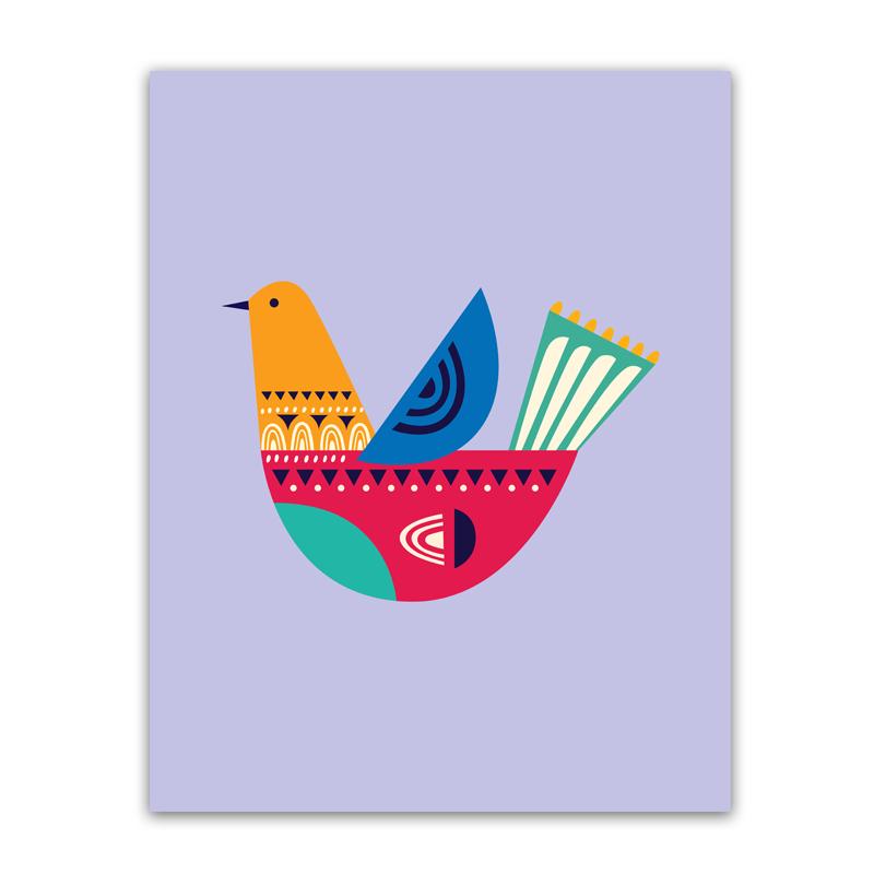 Christmas Gift Wall Art Decor New Year Holiday Poster Canvas Painting Nordic Retro Snowflake Bell Prints Pictures Kid Room Decor