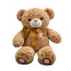 Plush Bear Toy Gift For Friends With Super Soft Short Pile For Home Decor