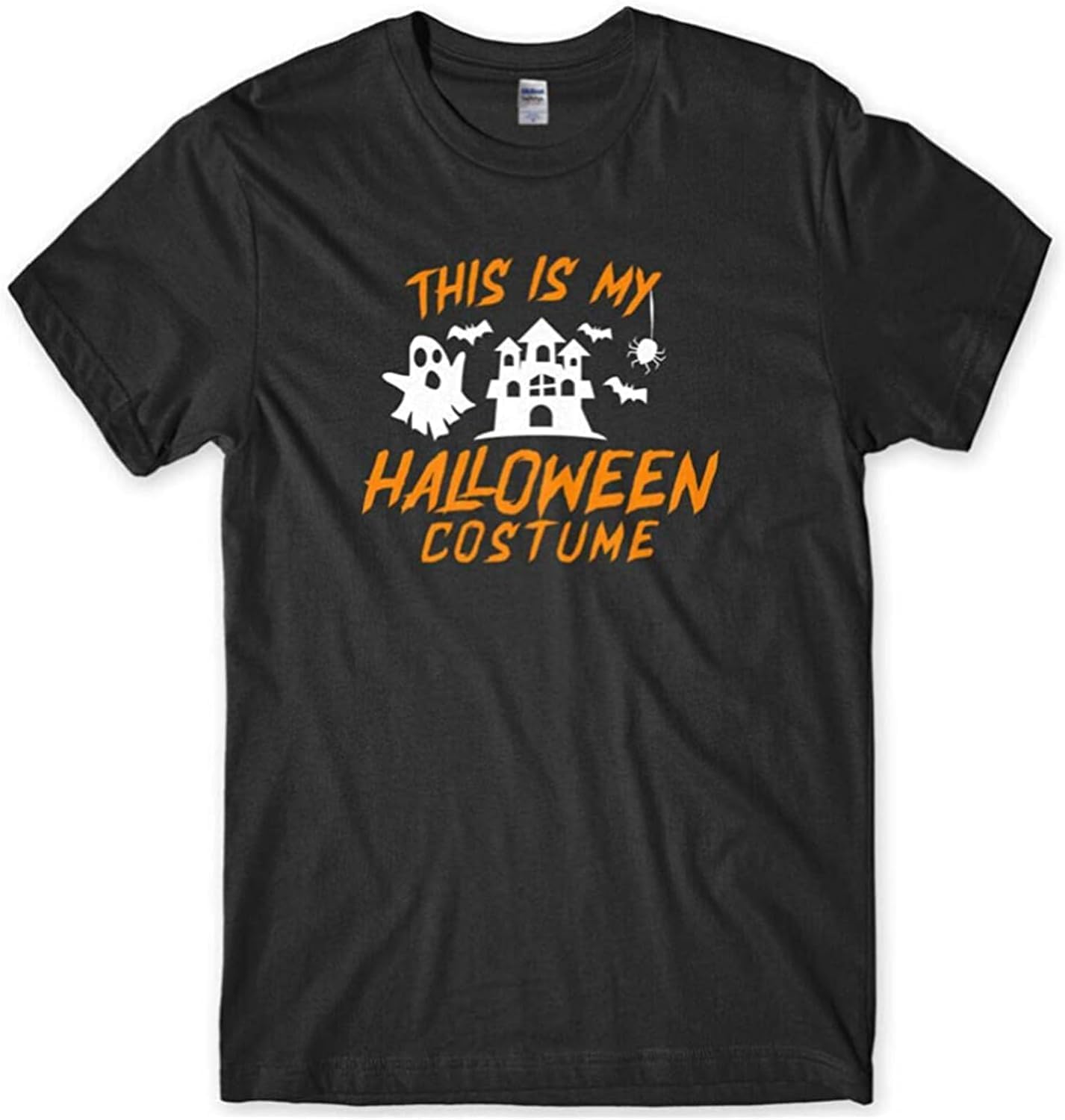 This is My Halloween Costume Mens Funny Unisex T-Shirt Black 4XL чёрный