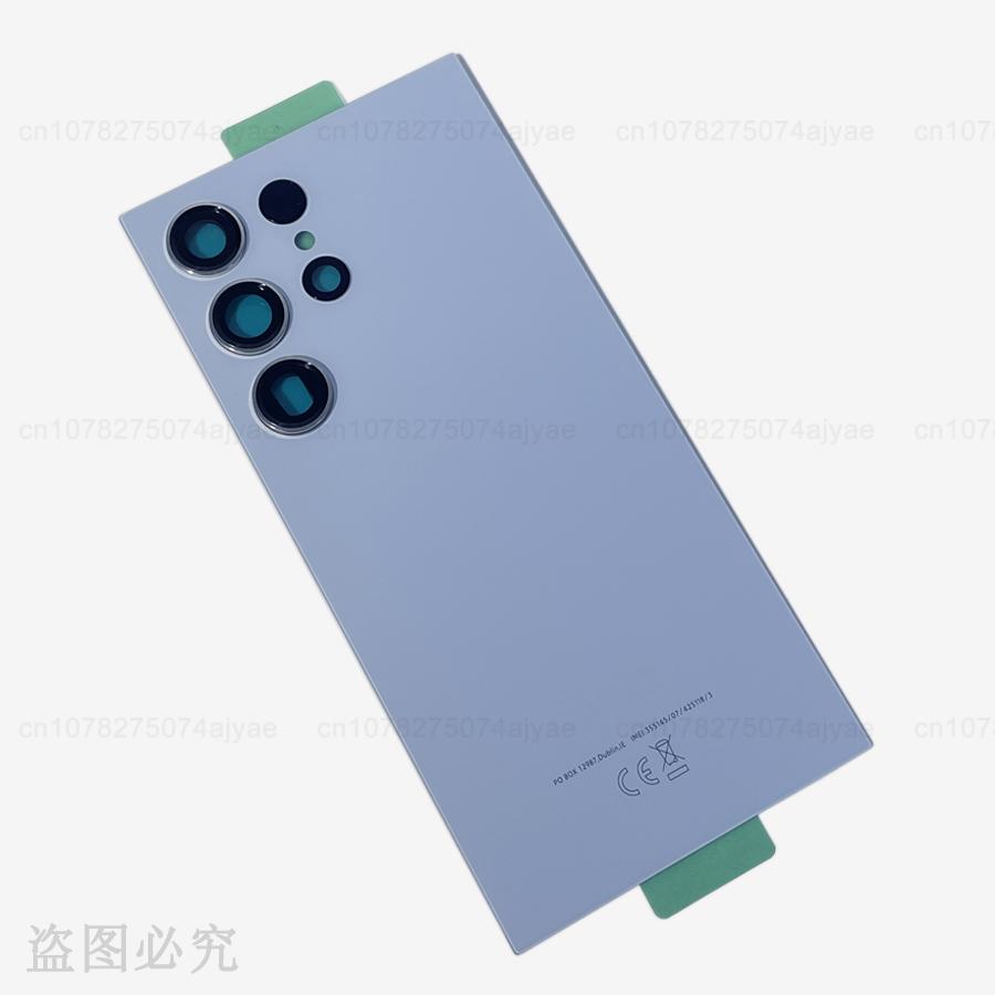 S24 Ultra Glass Back Cover For Samsung S24 Ultra 5G Battery Cover Rear Panel Door Housing Replacement Parts SM-S928