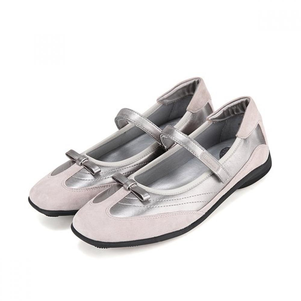 Barbara Leather Suede Combo Velcro 3cm Mary Jane Sneakers Bbh534si 225mm