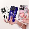 Hülle Für Motorola Moto G77 Hülle Ästhetisch Luxus Niedliche Katze Mode Schmetterling Cool Bemalte Abdeckung Für Motorola XT2621-4
