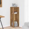 VidaXL Corner Cabinet Artisan Oak 33x33x100 Cm Engineered Wood, Corner Shelf, Bookcase, Display Cabinet, Shelf At 856721