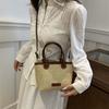 Chic Urban Casual Straw Tote Bag For Summer 2024 Stylish Woven Handbag